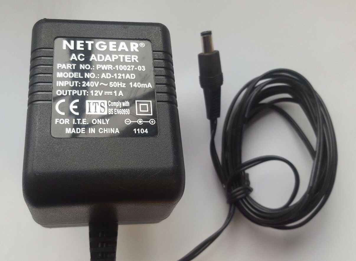 *Brand NEW* 12V 1A NETGEAR DV-1280-3UK AC ADAPTER Power Supply